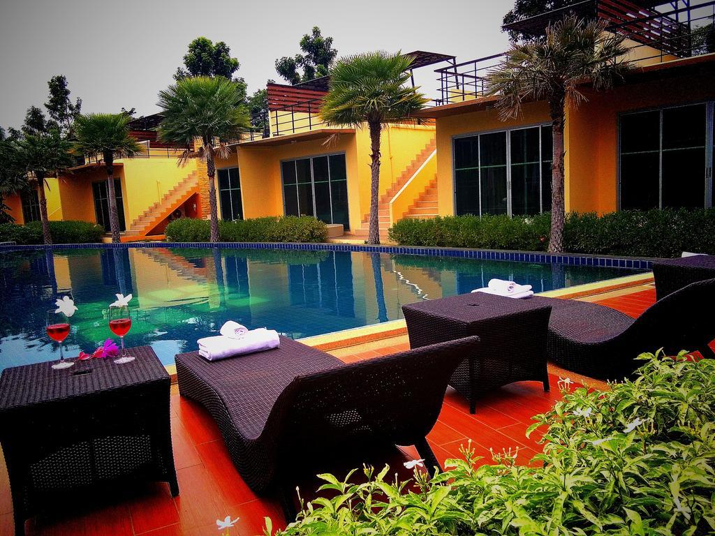 Proud Garden Aparthotel Bang Bo Exterior foto